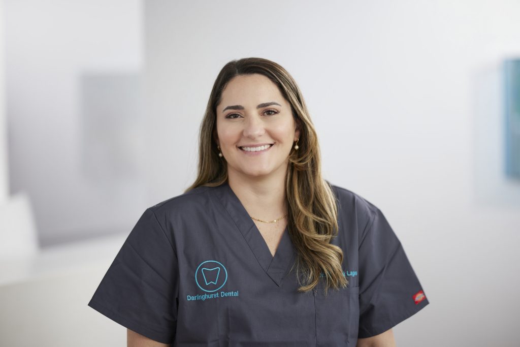Dr Claudia Lages smiling profile shot